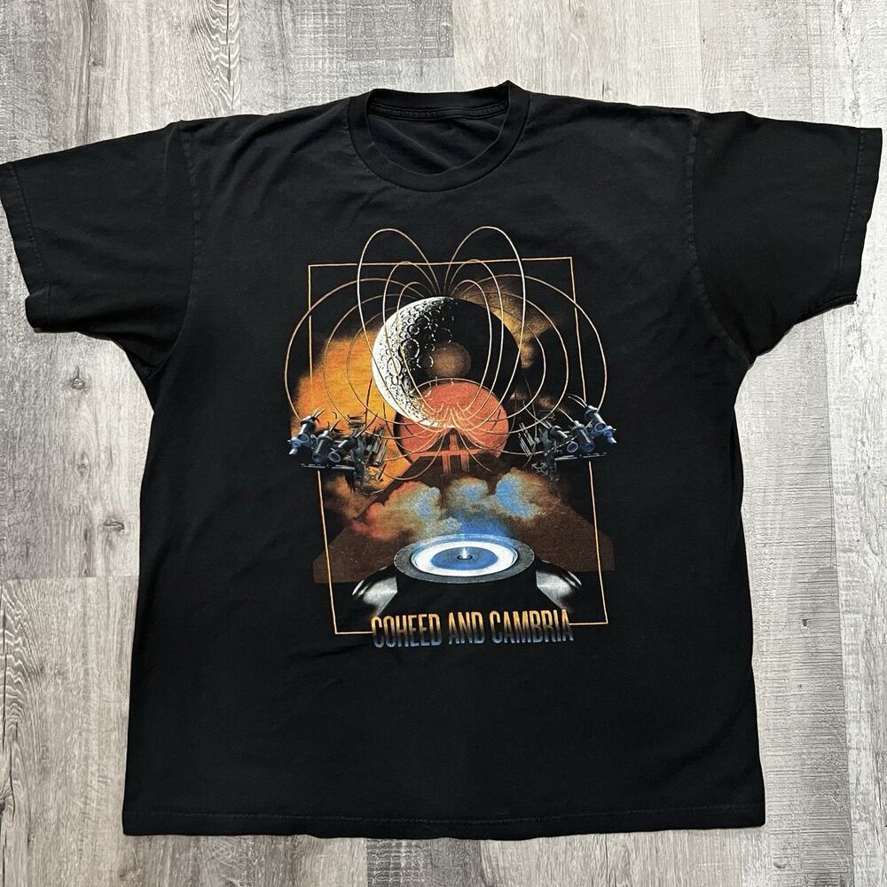 Coheed And Cambria Band T Shirt New York Progressive Rock Band Concert Merch XL